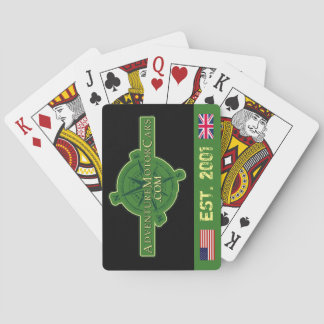 ADVENTURE MOTOR CARS PLAYING CARDS