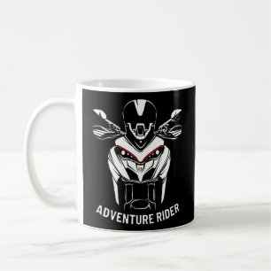 Adventure Motorcycle Rider Off Road Italian Strada Coffee Mug