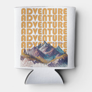 Adventure mountain design can cooler