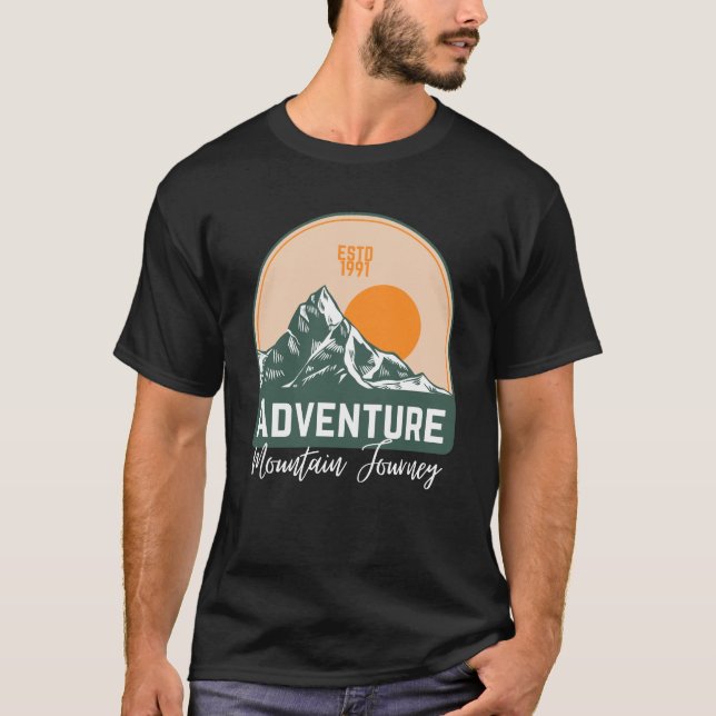 Adventure Mountain Journey  T-Shirt (Front)