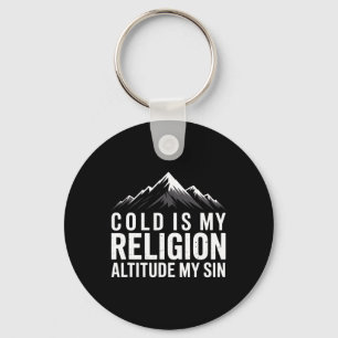 Adventure Mountain Range Climbing Peaks Explorer V Key Ring