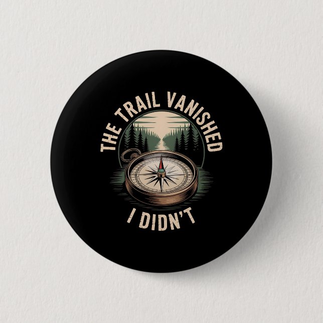 Adventure Mountain Range Peaks Explorer Climbing V 6 Cm Round Badge (Front)