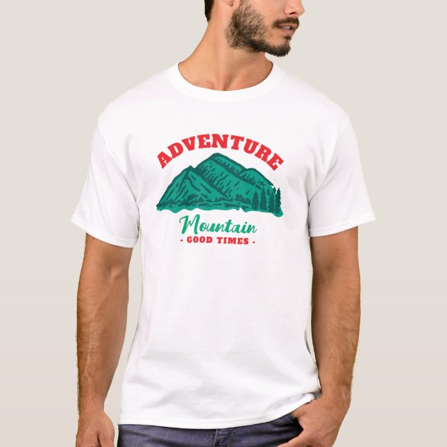 Adventure Mountain T-Shirt (Front)