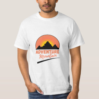 Adventure mountain t-shirt. T-Shirt