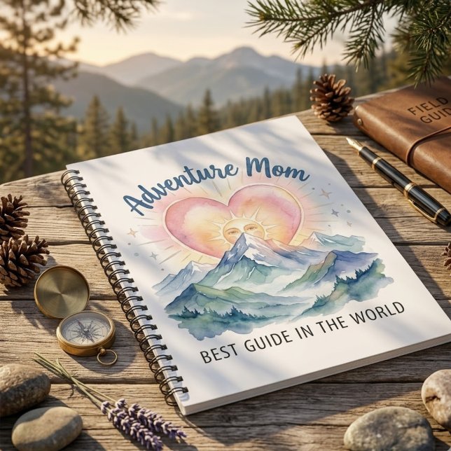 Adventure Mum Watercolor Mountain Journal (Creator Uploaded)