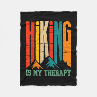 Adventure nature camping mountain hiking is fleece blanket