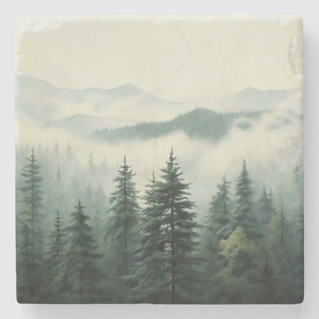 Adventure outdoor nature stone coaster (Front)