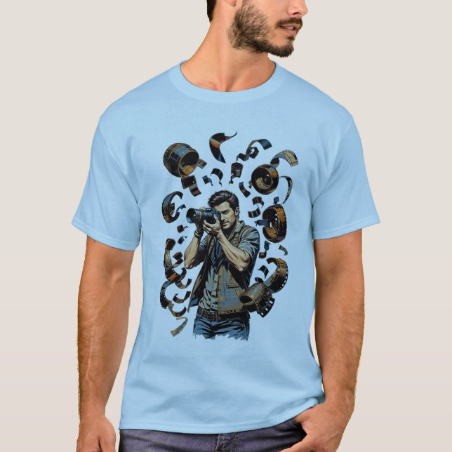Adventure photographer design T-Shirt (Front)