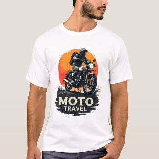 Adventure polar quality bike t-shirt
