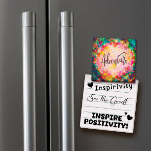 Adventure Pretty Trendy Fun ONE WORD Inspirivity Magnet