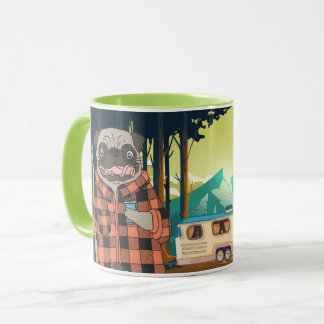 Adventure Pug Mug