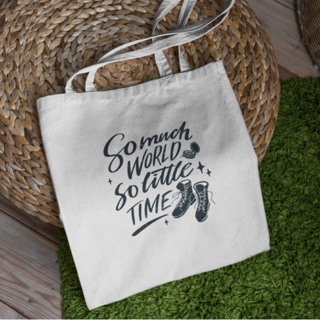 Adventure Quote Tote Bag (Creator Uploaded)