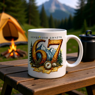 Adventure Retirement 67 Mug – Travel & Outdoors