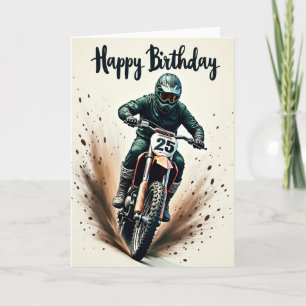 Adventure Rider Birthday Card