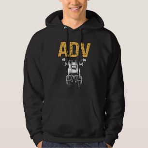Adventure Rider Off Road Biker ADV 1250 Travel Tri Hoodie