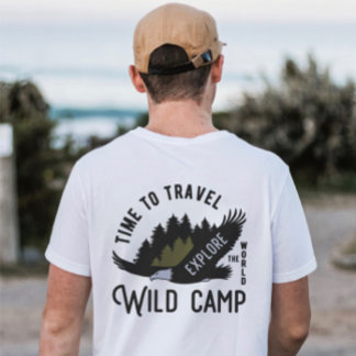 Adventure Roam Wilderness Explore Nature Outdoor T-Shirt