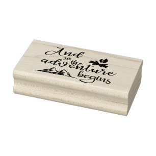 Adventure Rubber Stamp