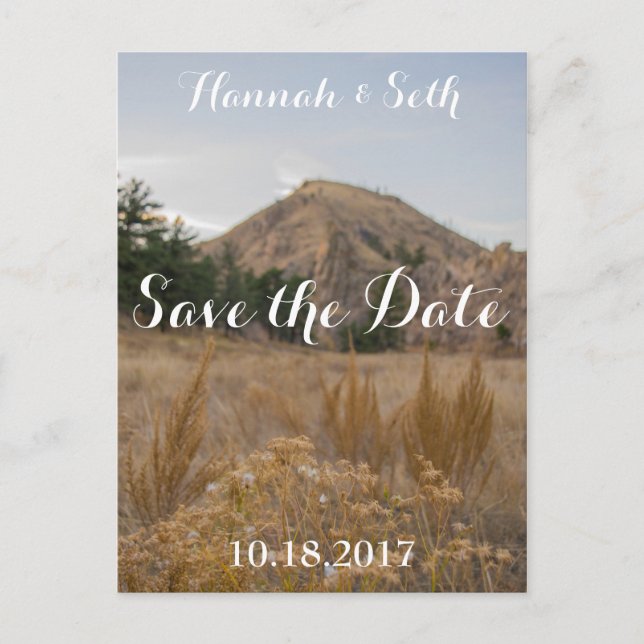Adventure Save the Date Postcard (Front)