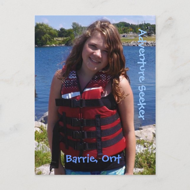 Adventure seeker postcard (Front)