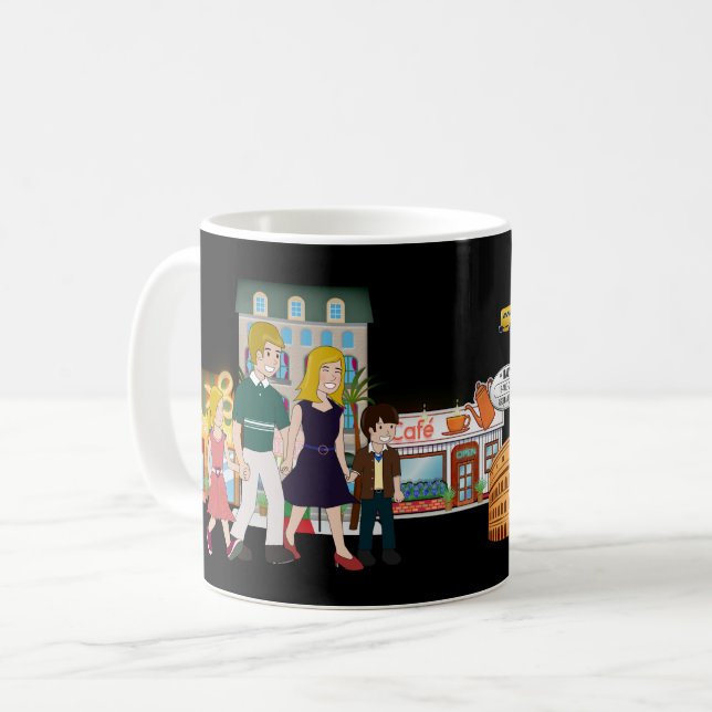 Adventure Seekers & Family Vacations Coffee Mug (Front Left)