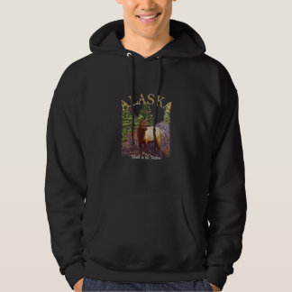 Adventure Society Alaska State Elk Hoodie