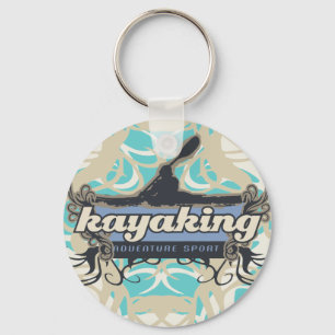 Adventure Sport Kayaking Tshirts and Gifts Key Ring