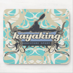 Adventure Sport Kayaking Tshirts and Gifts Mouse Mat