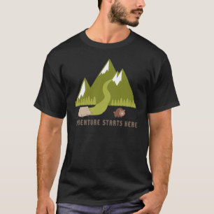 Adventure Starts Here T-Shirt