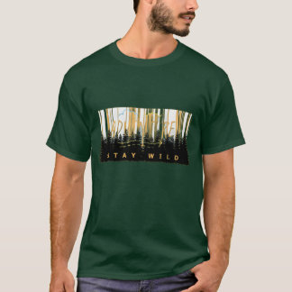 Adventure Stay Wild Forest Graphic T-Shirt