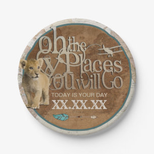 Adventure Theme Party Plate