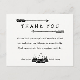 Adventure Themed Thank You Cards for Baby Shower