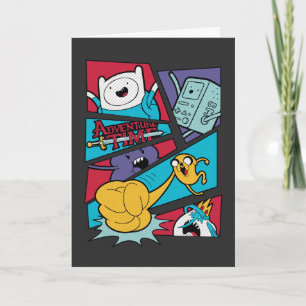 Adventure Time   Action Panel Graphic Card