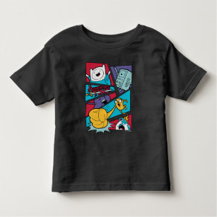 Adventure Time   Action Panel Graphic T-Shirt