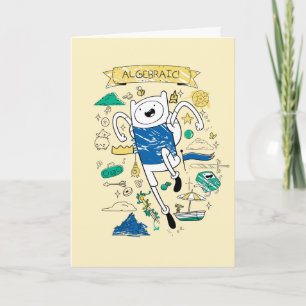 Adventure Time   "Algebraic" Finn Sketch Card