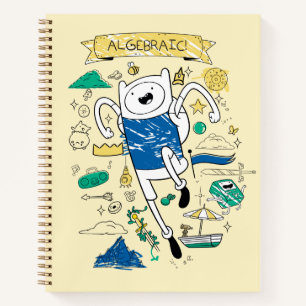 Adventure Time   "Algebraic" Finn Sketch Notebook