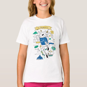 Adventure Time   "Algebraic" Finn Sketch T-Shirt