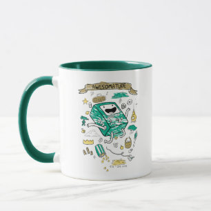Adventure Time "Awesomatude" BMO Sketch Mug