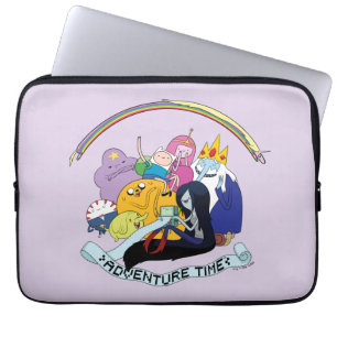 Adventure Time   BMO Group Graphic Laptop Sleeve