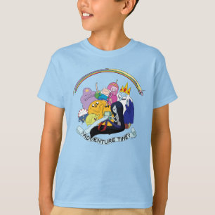 Adventure Time BMO Group Graphic T-Shirt