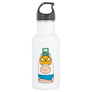 Adventure Time   BMO, Jake, & Finn 532 Ml Water Bottle