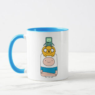 Adventure Time BMO, Jake, & Finn Mug