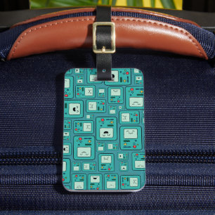 Adventure Time   BMO Pattern Luggage Tag