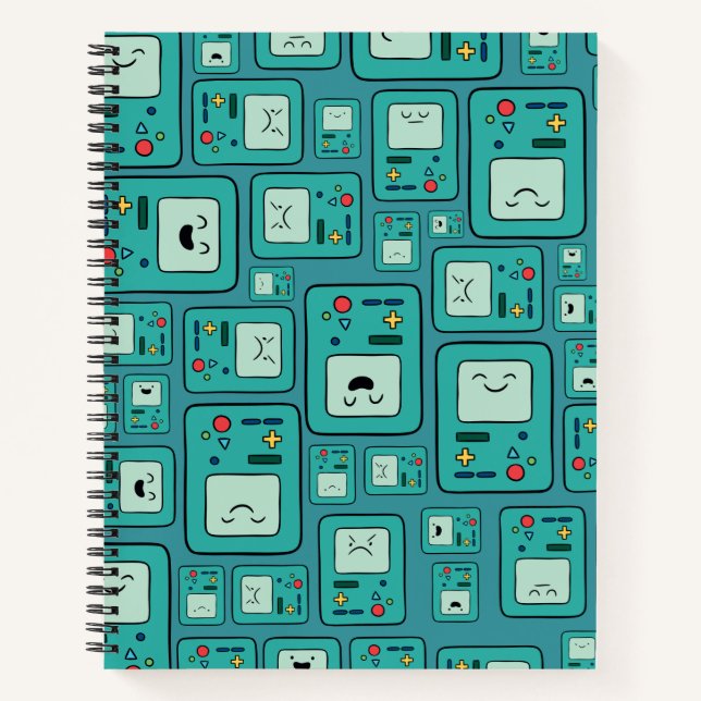 Adventure Time | BMO Pattern Notebook (Front)