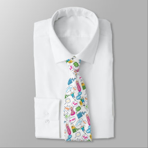 Adventure Time   Character Call-Out Pattern Tie