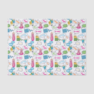 Adventure Time | Character Call-Out Pattern Tissue Paper