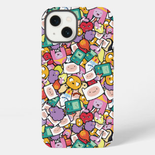Adventure Time Character Toss Pattern iPhone 13 Case