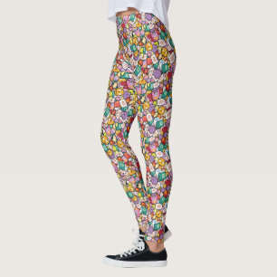 Adventure Time   Character Toss Pattern Leggings