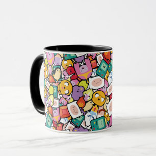 Adventure Time   Character Toss Pattern Mug