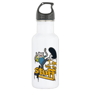 Adventure Time Finn "I Am Into This Stuff" 532 Ml Water Bottle