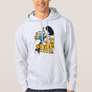 Adventure Time Finn "I Am Into This Stuff" Hoodie